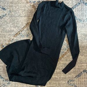 Maternity sweater dress